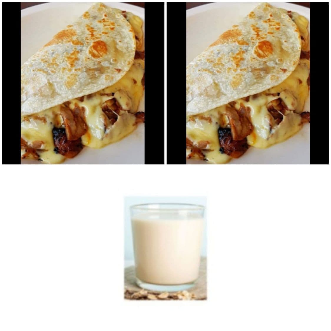 2 Quesadilla Arabitas + Agua De Horchata