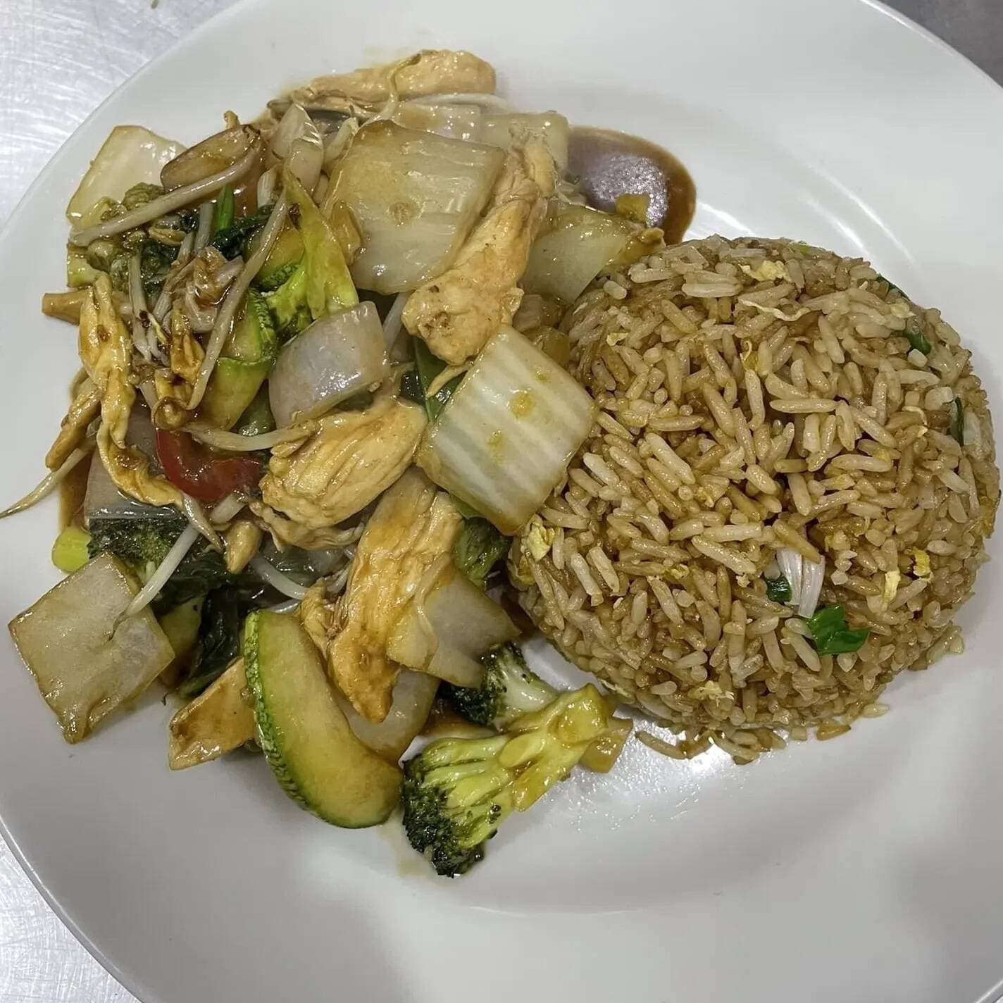 Pollo con Verduras