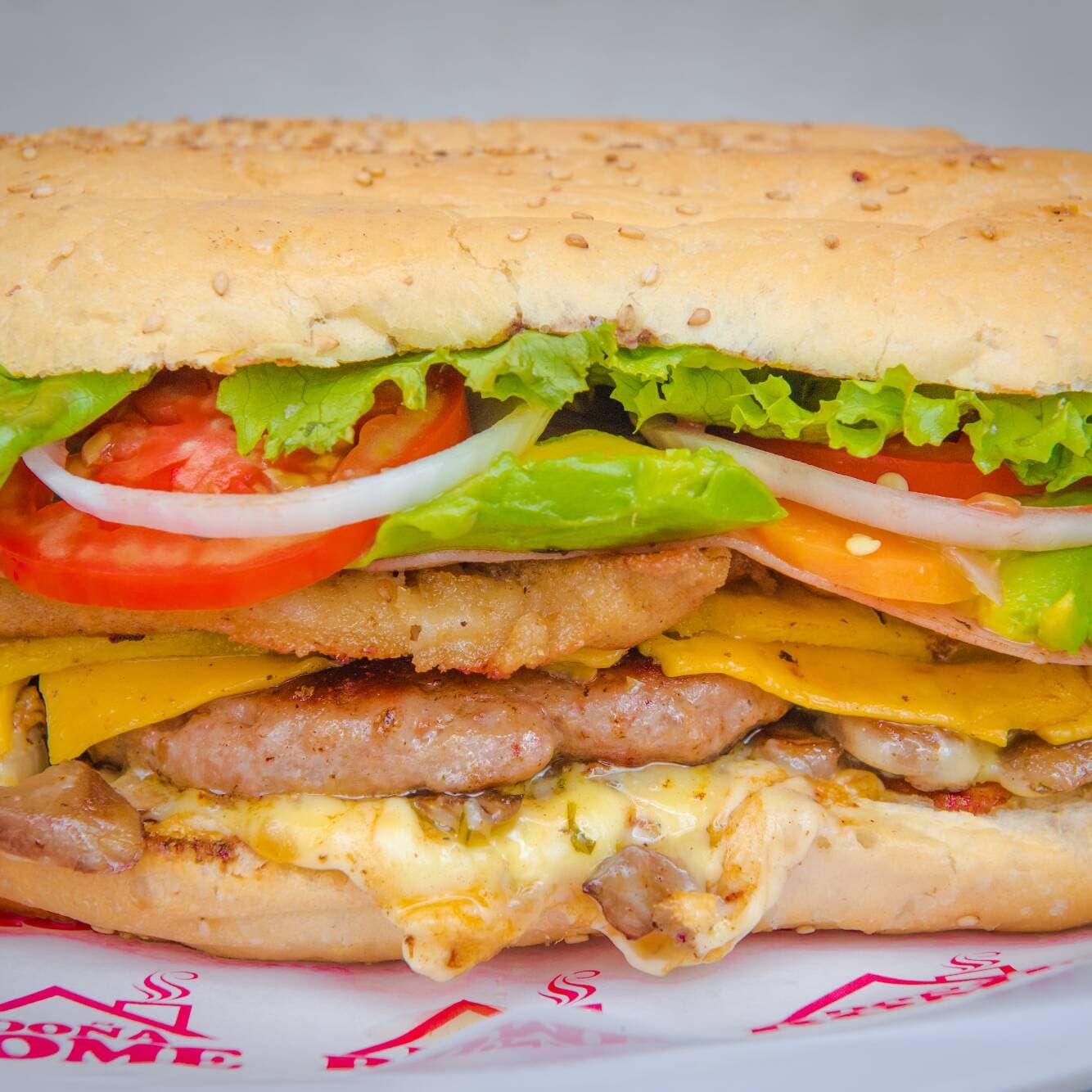 Torta Burguer Med. 600g.