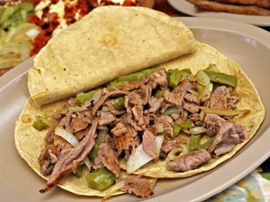 Carne al Pastor con Queso