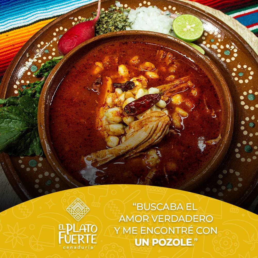 Pozole Rojo de Cerdo Gde
