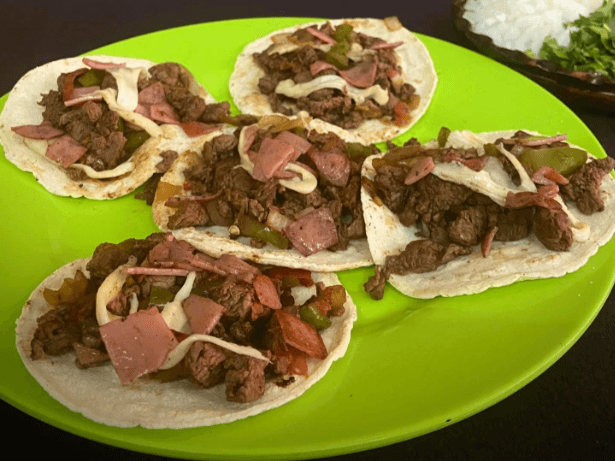 4 Tacos Zarape..