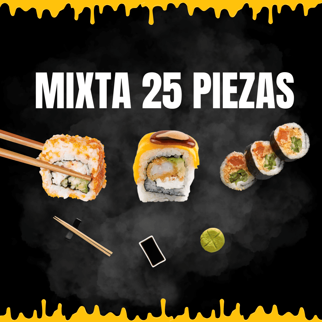💥25 PIEZAS MIXTA 🍱