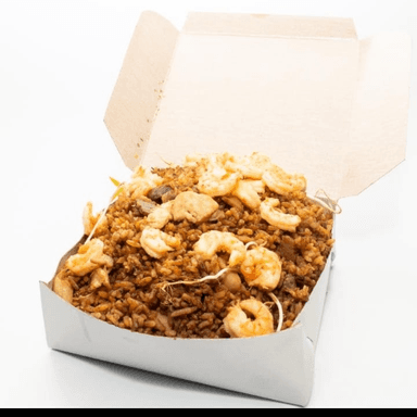 Media Arroz Chino (4 Carnes) 3 Person. 50% Dscto