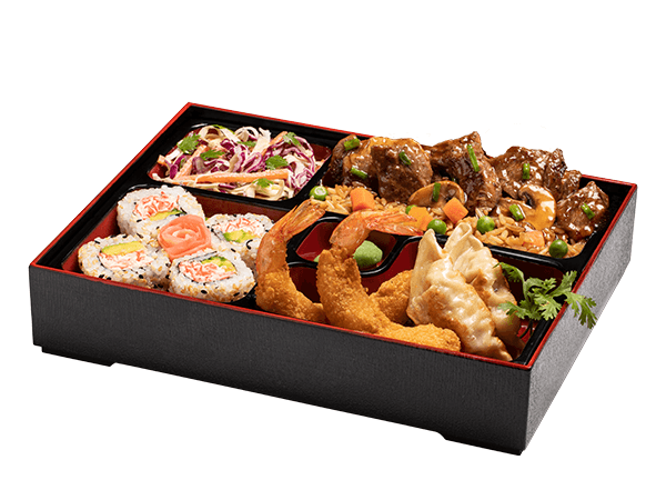 Bento Deluxe De Carne Teriyaki