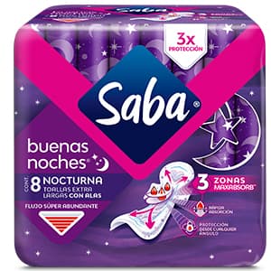 T FEM SABA BUENAS NOCHES C/A 8 PZA