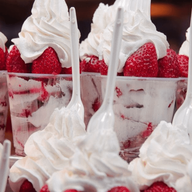 Fresas con Crema