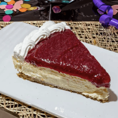 Rebanada de Cheesecake de Zarzamora