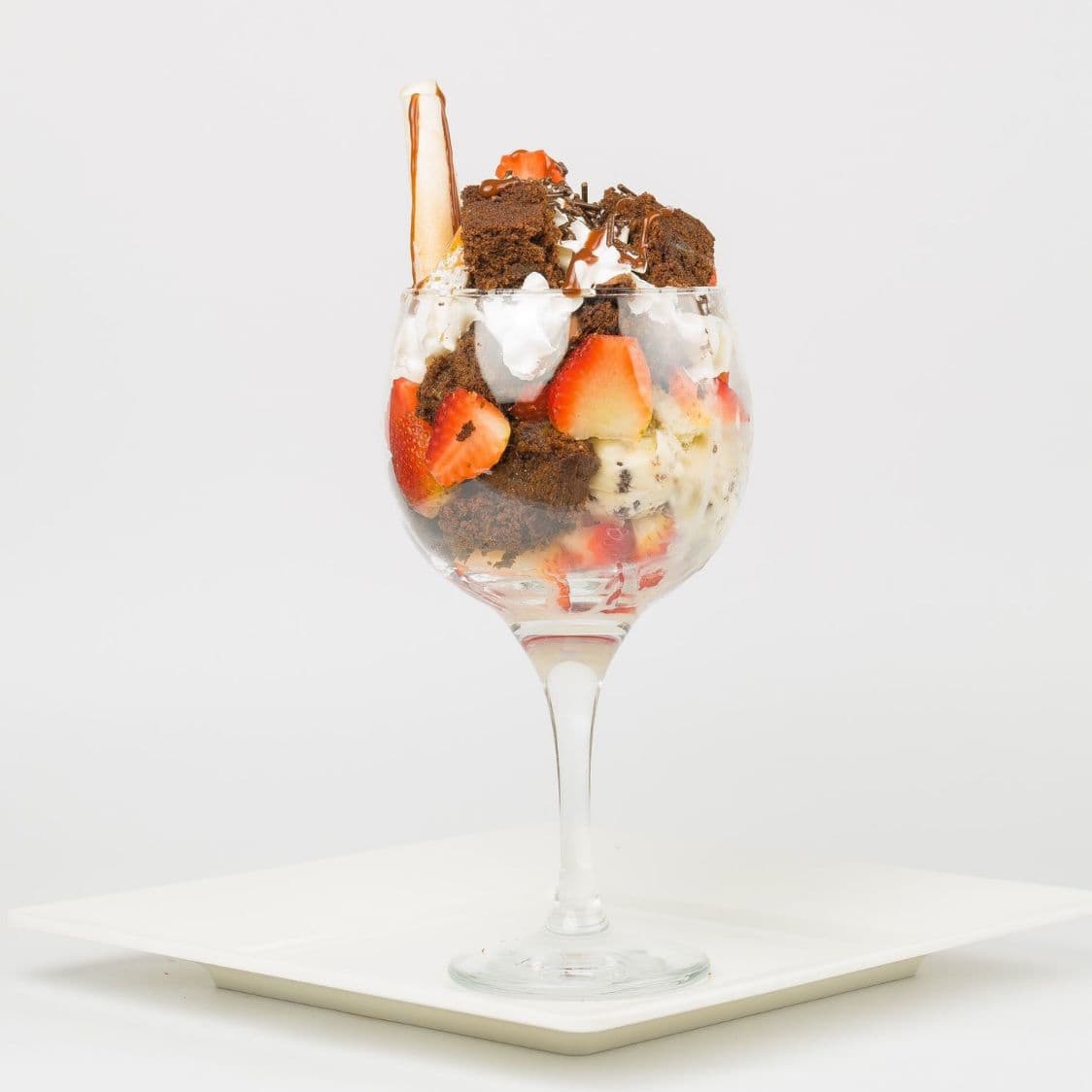 Copa Brownie-Fresa