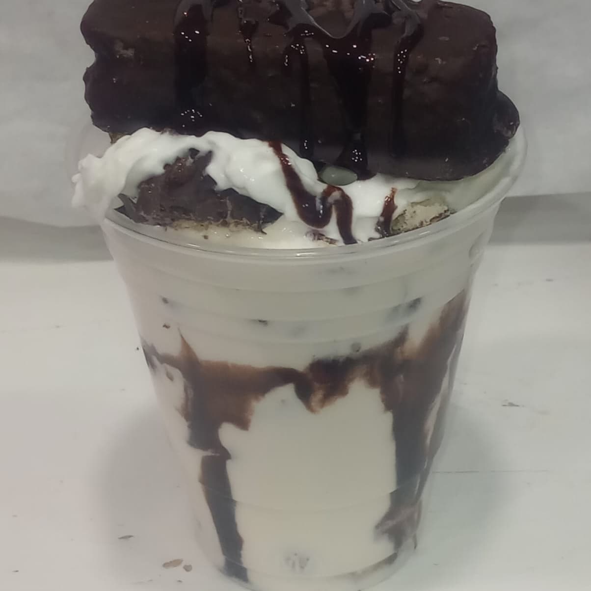 fresas con crema y gancito