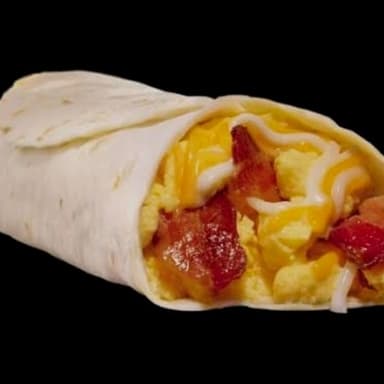 Egg Burrito Tocino con Huevo
