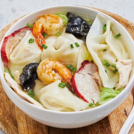 Sopa Wantán Grulla