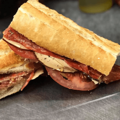 Panini de Jamón Serrano y Papitas