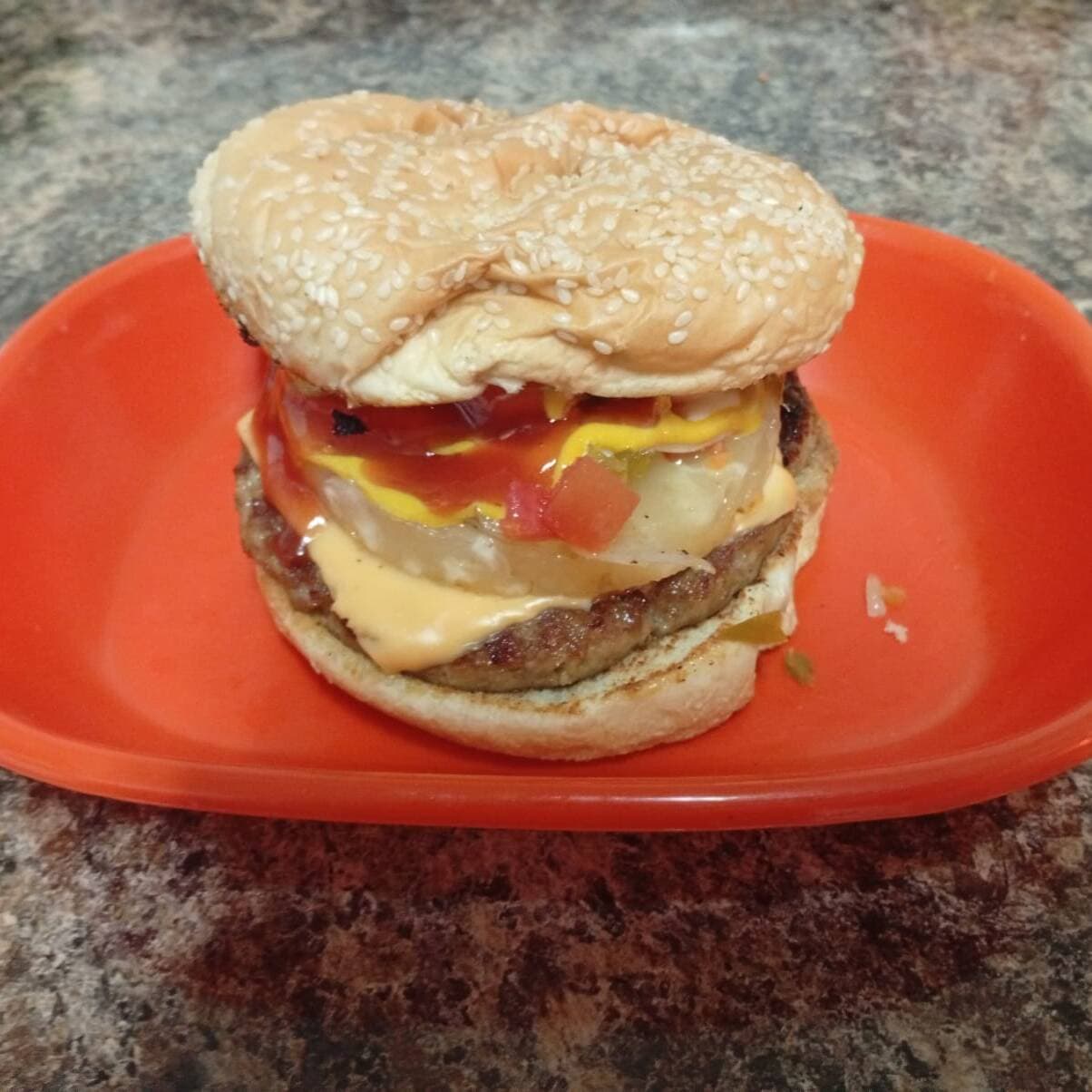Hamburguesa Hawaiana
