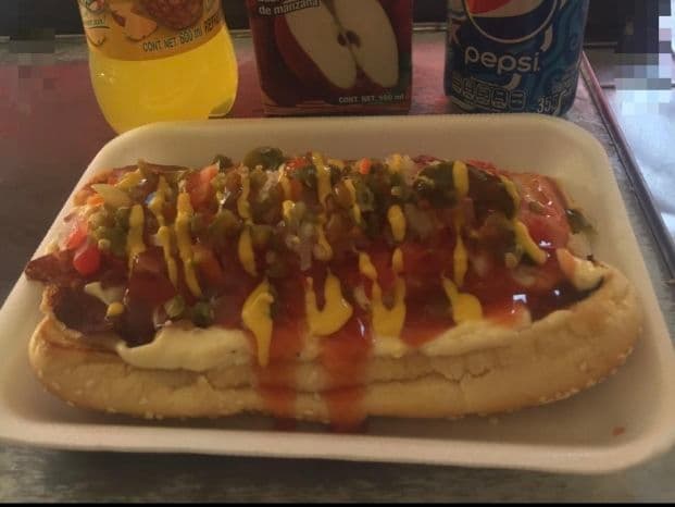 Hot Dog Hawaiano