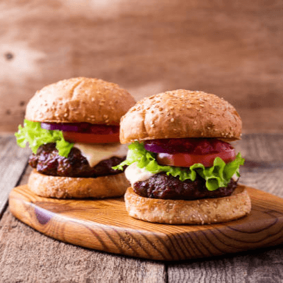 2 Hamburguesas Clásicas de Carne
