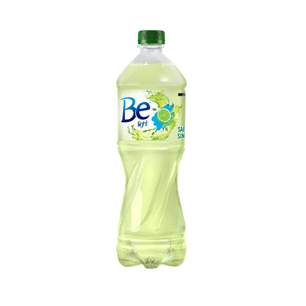 BE LIGHT AGUA SABOR LIMON BOT PLAST 1L