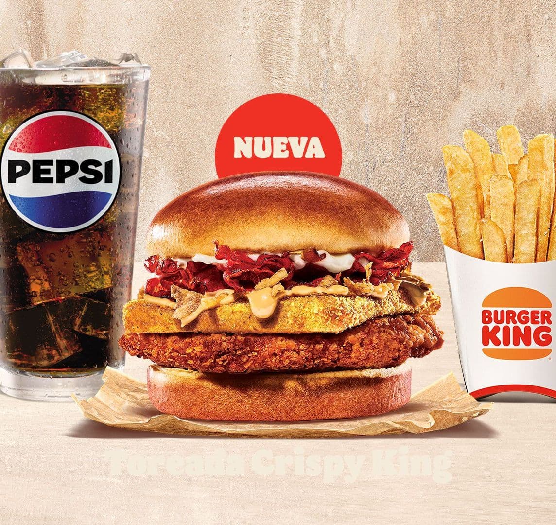 Combo Toreada Crispy King ¡Nueva!