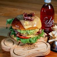 Hamburguesa Thebarkside (especialidad)