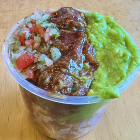 Salchi Carnívoro en Vaso