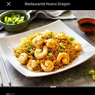 Chop Suey con Camarones ( Medio )