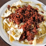 Chilaquiles Verdes con Longaniza