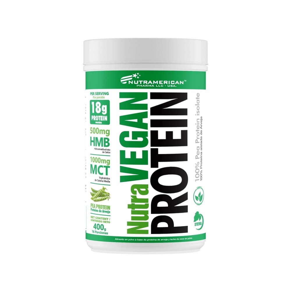Vegan Protein 400 g Proteina Aislada de Arveja