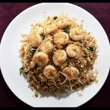 Arroz Frito con Camarones medio
