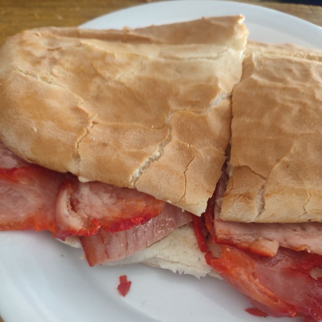 Pierna con queso
