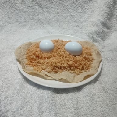 Taco de Huevo duro + Agua