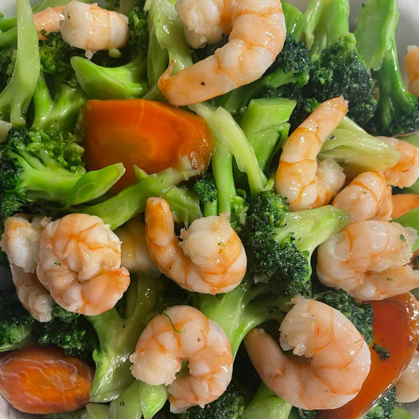 Brocoli con Camaron
