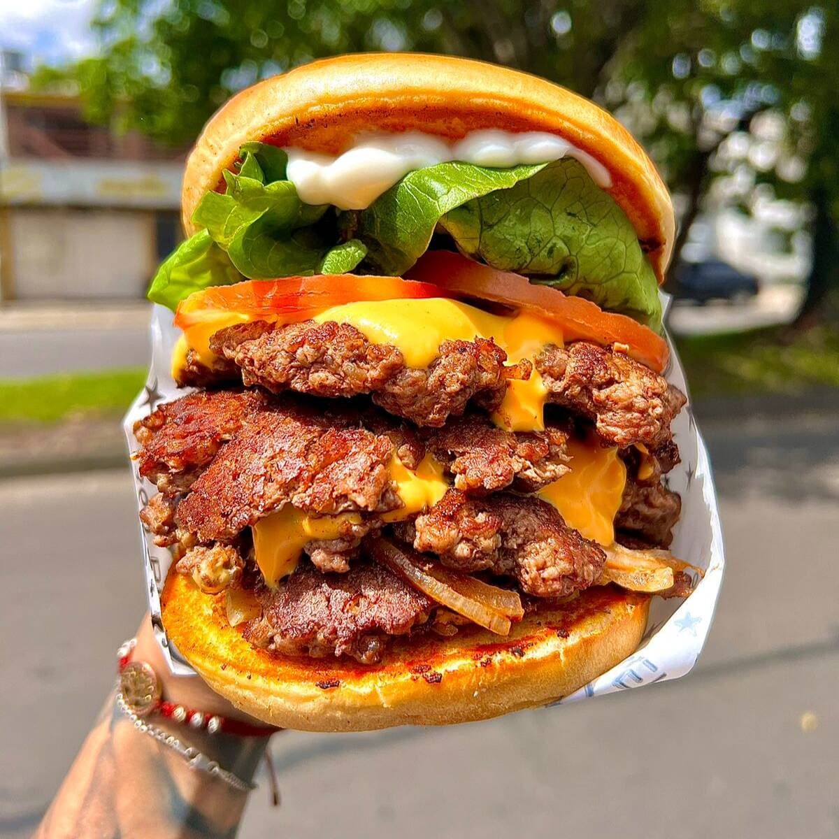 Clasic Smash Onion Burger