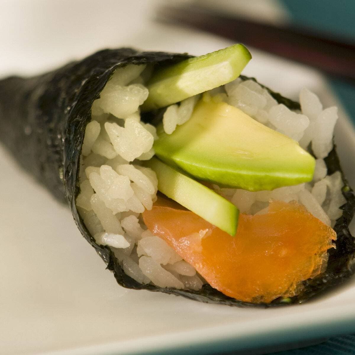 Temaki de Salmón