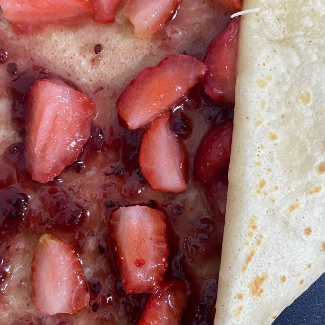 Crepa Mermelada de Fresa