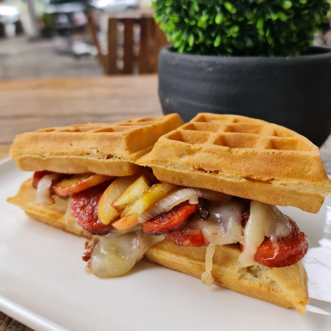 Waffle Sándwich