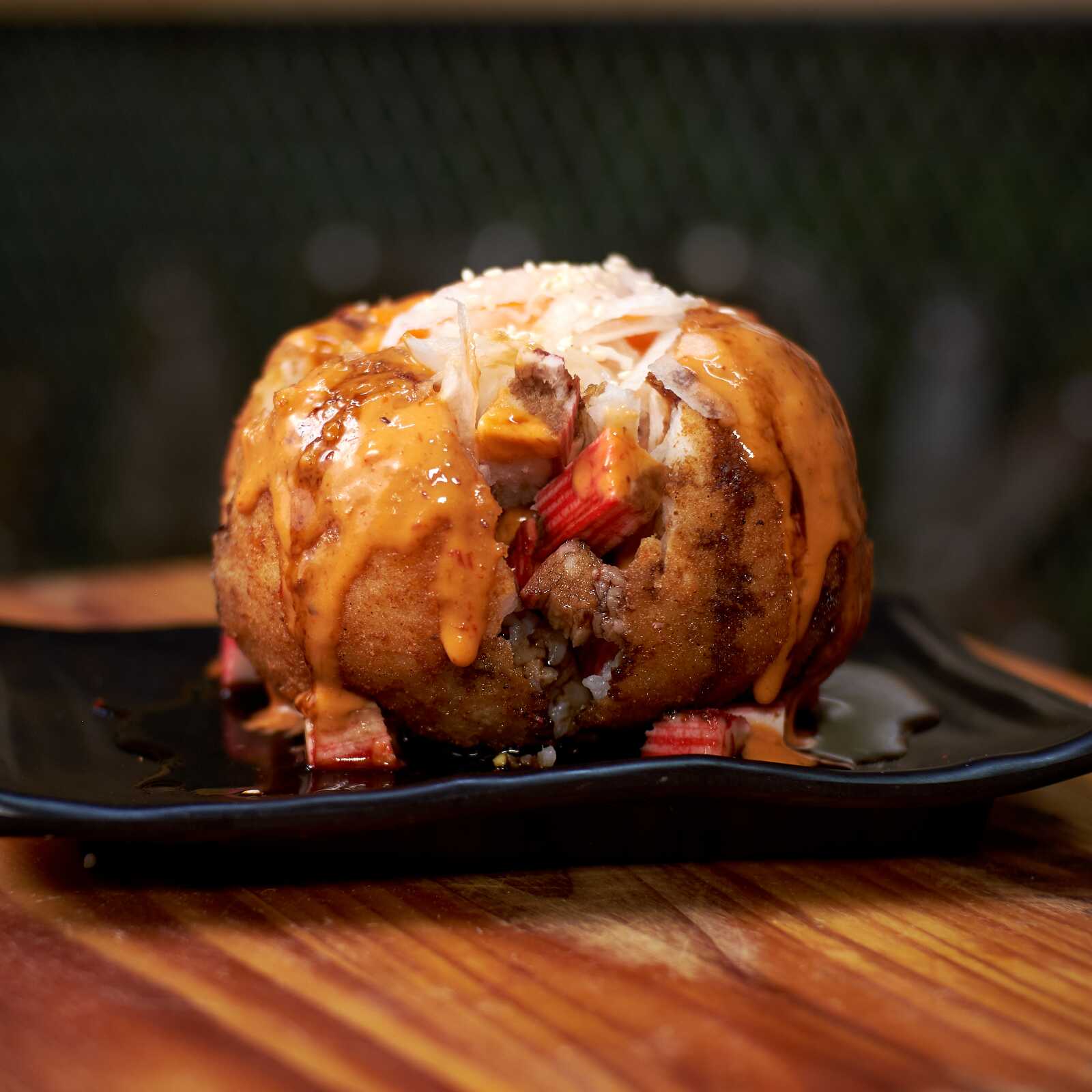 Bola de Arroz Empanizada