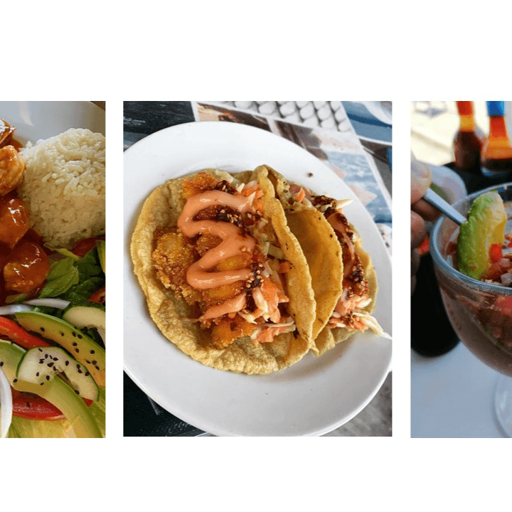 Combo 1Camarones al Gusto+Coctel Camarones+2Tacos