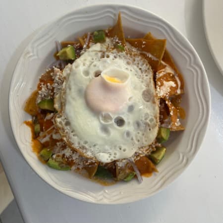 Chilaquiles con Amor Verdes