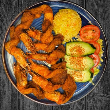 Camarones Empanizados