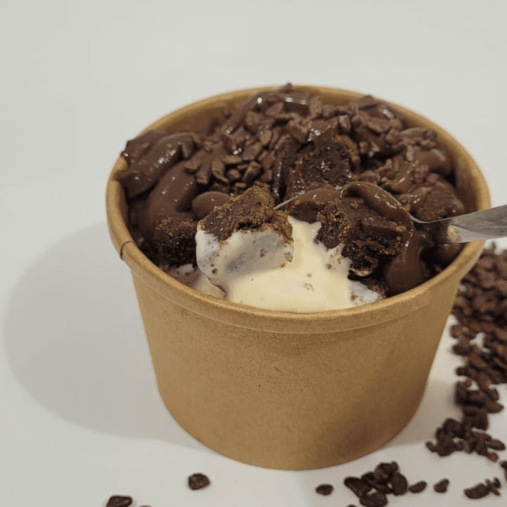 Brownie Helado de Vainilla Cuchareable