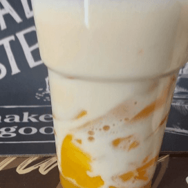 Duraznos con crema
