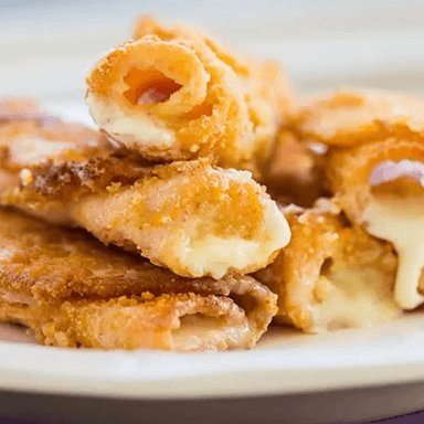 Rollitos de Jamon Empanizados al Parmesano
