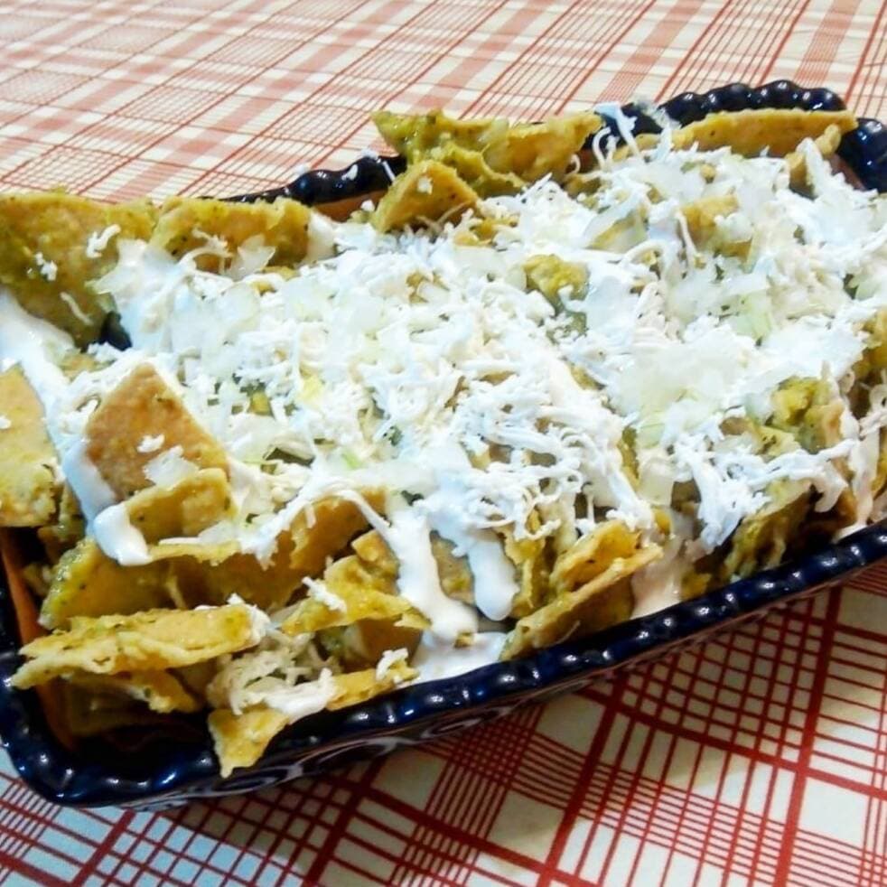 Chilaquiles Verdes Sencillos
