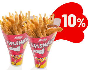 Noches Felices 2 Frisnacks grandes en caja