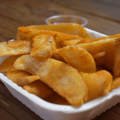 Papas con Queso