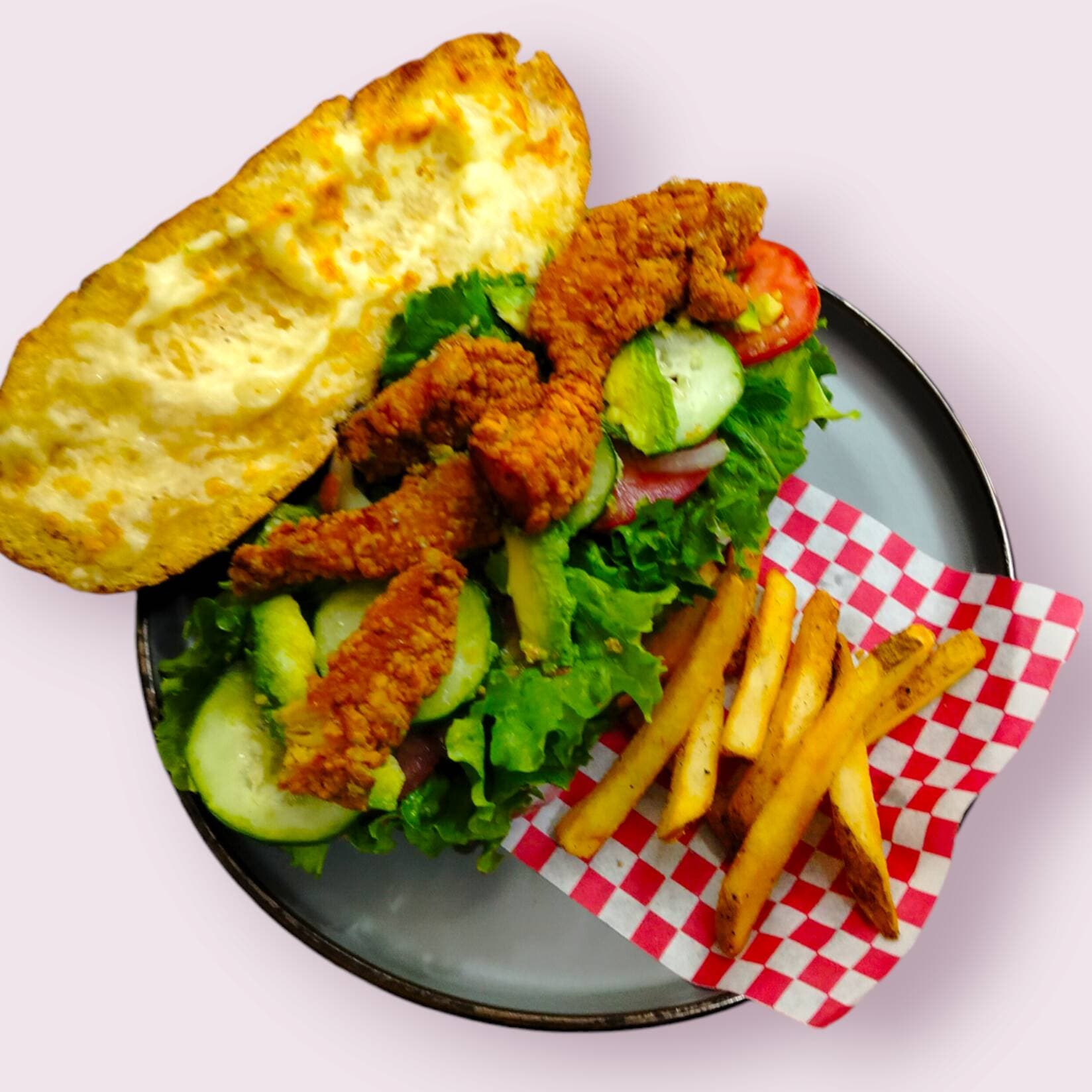 Bagget de Tiras de Pollo