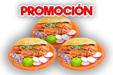 3 TORTAS PASTOR