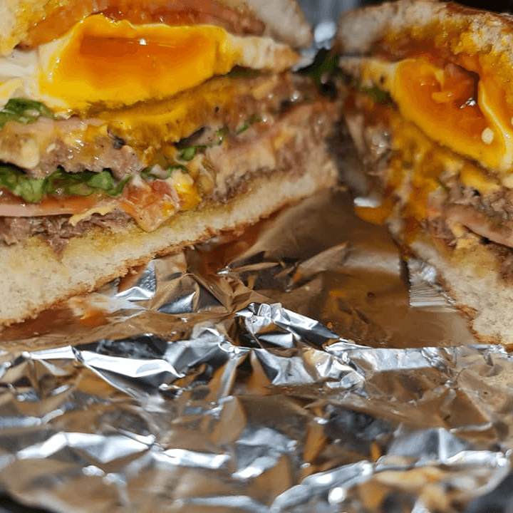 Mega Hamburguesa Sin Papas