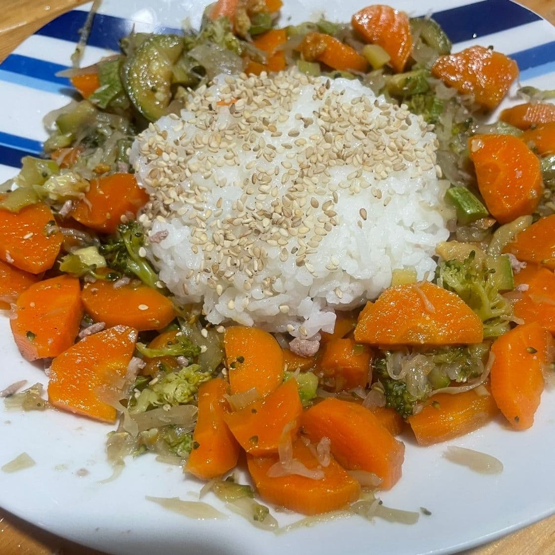Tepanyaki vegetariano
