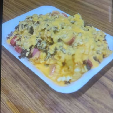 Cheesy fríes